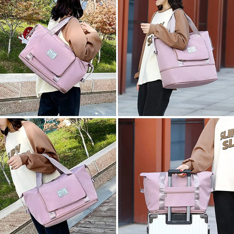 Bolsa  dobrável conforto para mulheres